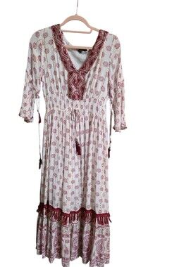 Me 2 Magic Bohemian Boho Chic Maxi Dress